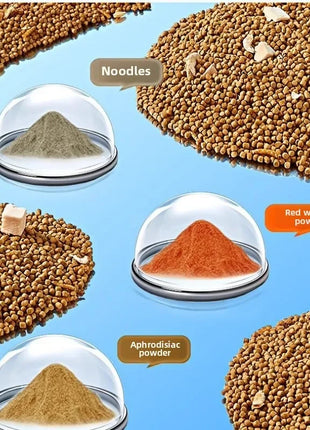 Yee Freeze-Dried Turtle Food - 6-in-1 Floating Pellets with Shrimp, Fish & Vegetables - for Aquatic & Semi-Aquatic Turtles - Riparo82