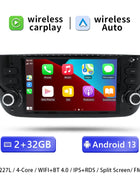 1 Din Android 14 Car Radio For Fiat/Linea/Punto evo 2012-2015 Multimedia Screen GPS Navigation Stereo Audio Head Unit Carplay 4G - Riparo82