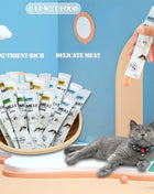 Barrette cremose per gatti Stick Dolcetti Mix Sapore Snack liquido per gatti Etichetta privata Snack umido per gatti - riparo82