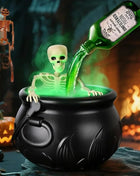 Halloween Decoration Room Decoration Magic Floating Bottle Wizard Bowl Diffuser Spooky Ghost Props Indoor Home Bar Decor - Riparo82