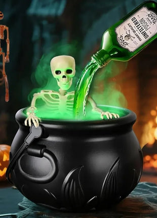 Halloween Decoration Room Decoration Magic Floating Bottle Wizard Bowl Diffuser Spooky Ghost Props Indoor Home Bar Decor - Riparo82
