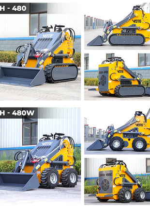 Mini Caricatore Skid Steer Motore EPA - Minicaricatore Alta Efficienza - riparo82