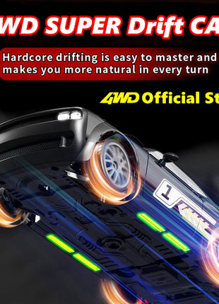 4WD Super Drift Car Telecomando RC Truck RTR Radio GTRPRO 4x4 Auto da corsa AE86PRO Giocattoli per bambini Kid Adulto Regalo di Natale