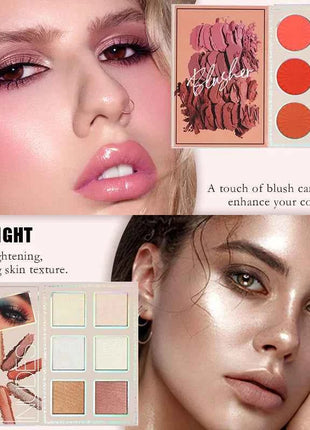 78 Colors of Eye Shadow, Blush and Lip Gloss All-in-One Makeup Palette with Rich Colors, Fine Powder and Easy to Apply