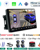 Android 14 Car Radio QLED GPS Navigation Multimedia Player For Jeep Compass/Commander/Grand Cherokee/Wrangler/Liberty AutoRadio - Riparo82