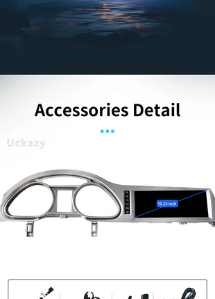 10.25" AutoRadio Android 14 Car Screen For Audi Q7 4L 2005-2015 Multimedia Wireless Carplay Stereo GPS Navigation 4G Audio DSP - Riparo82