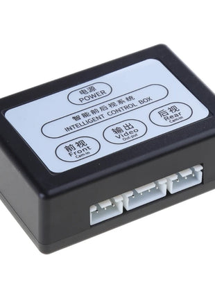 Front And Rear View With Manual Two-Way Control Box Channel Converter Car Parking Camera Video Reversing System - Riparo82