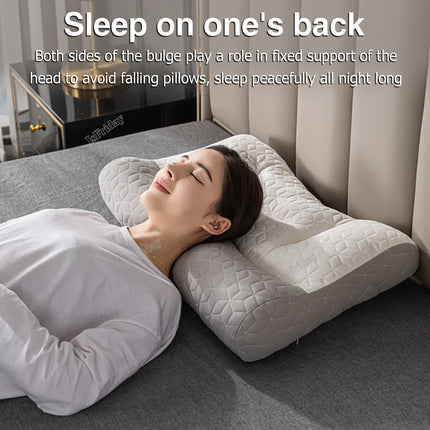 Super Ergonomic Pillow Orthopedic All Sleeping Positions Cervical Contour Pillow Neck pillow for neck and shoulder pain Relief