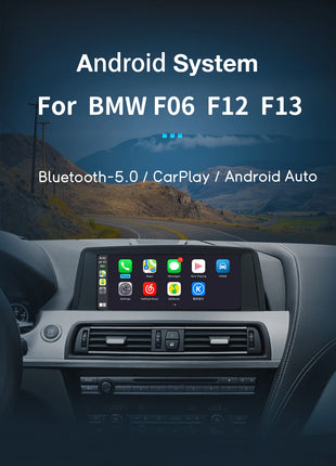 10.25 "Android 14 Wireless Carplay AutoRadio For BMW 6 Series F06 F12 F13 CIC NBT Radio Multimedia Audio GPS Screen Stereo 4GDSP - Riparo82