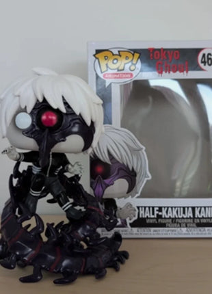 Bambole FUNKO POP Tokyo Ghoul # 465 HALF-KAKUJA KANEKI Figure in vinile Modello Decorazione Giocattoli per regalo per bambini