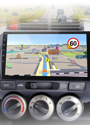 Junsun Wireless CarPlay Android Auto Car Radio for Honda Fit Jazz City 2002 2003 2004-2007 RDS GPS 4G WIFI Multimedia autoradio - Riparo82