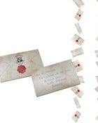 20pcs Magic Wizard Floating Acceptance Letters Banners for Halloween Harry Themed Party Decoration Masquerade Welcome Letter - Riparo82