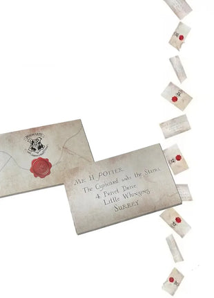 20pcs Magic Wizard Floating Acceptance Letters Banners for Halloween Harry Themed Party Decoration Masquerade Welcome Letter - Riparo82