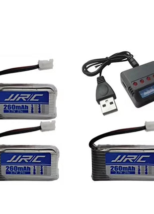 Batteria originale JJRC H36 3.7V 260mAh per E010 E011 E012 E013 Drone per Furibee F36 RC Quadcopter Parti Lipo Batteria e caricabatterie - riparo82