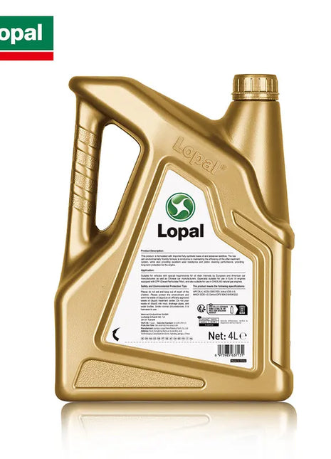 Lopal SONIC HD100 10W-40 CK-4 4L * 1 Bottiglie Olio Motore Auto 4L Lubrificante Olio Motore Sintetico Completo per Auto Protezione Avanzata