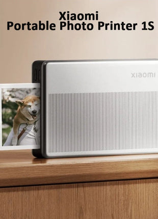 Stampante fotografica portatile Xiaomi 1S Stampa termica Bluetooth ZINK Tecnologia senza inchiostro App Xiaomi Stampa fotografica portatile wireless