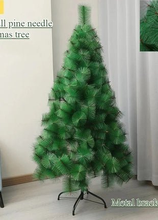 Albero di Natale artificiale Aghi di pino Materiale di crittografia Albero di Natale di alta qualità da 120 cm a 210 cm Decorazione domestica di Natale