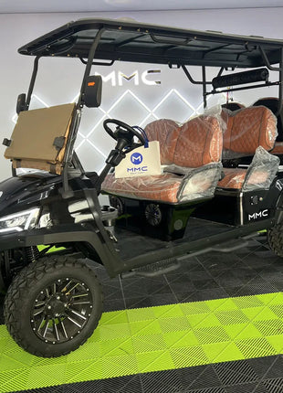 Golf Buggy elektrický golf trol Lifted 4 Passenger Brand New Powerful 4 Wheel Club Car Electric Golf Cart - Riparo82
