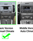 Tesla Style 13.6inch Android Screen GPS Navigation Carplay Autoradio For Ford Edge 2015-2019 Stereo Car Multimedia Video Player