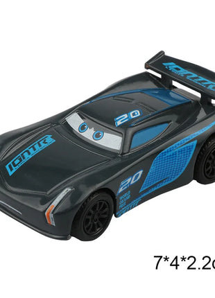 Disney Pixar Cars 2 3 Pressofuso in metallo Veicolo Saetta McQueen Mater Jackson Storm Miss Fritter Auto Giocattolo Giocattoli per bambini Regali di Natale - riparo82