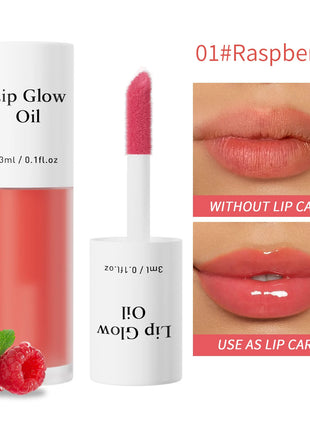 Lip Glaze Lip Oil Moisturizing Shiny Lipgloss Long lasting Makeup Lip Tint Lips Moisturizer Jelly Lipstick Oil Moisturizing Balm - Riparo82