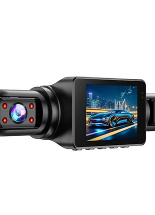 Dashcam Car Front and Rear 1080P 2inch IPS4-Channel Recording Video Recorder Car 4 Cameras Night Vision Recorder Black Box - Riparo82