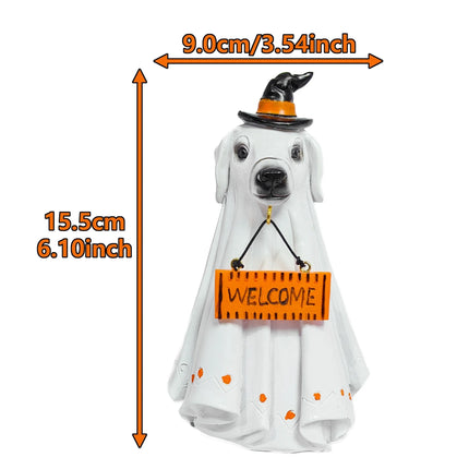 Halloween Ghost Pumpkin Decoration Halloween Party Tabletop Ornament Home Scene Prop Festive Seasonal Decor For Kids Adults