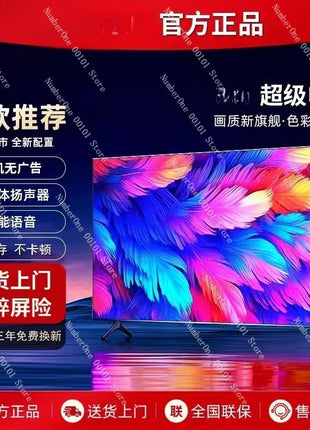 28-75-inch LCD TV, Network 60 High Definition, Smart TV with Multiple Sizes for Home Entertainment, High-quality Display - Riparo82