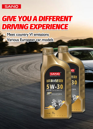 Olio motore SANVO 5w30 C2/C3 1L completamente sintetico per sistema europeo di fascia alta
