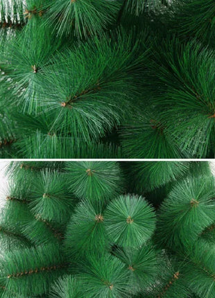 Albero di Natale artificiale Aghi di pino Materiale di crittografia Albero di Natale di alta qualità da 120 cm a 210 cm Decorazione domestica di Natale