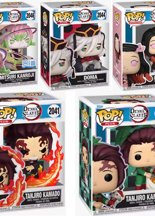Genuino Funko Pop Demon Slayer Kimetsu No Yaiba Tanjiro You Bean Doll Modello Action Figures Toy