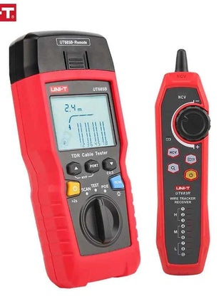 UNI T Network Cable Tester TDR UT685B KIT Cable Tracker Lan Tester RJ45 RJ11 Detector Wiring LCD Display Network Tool