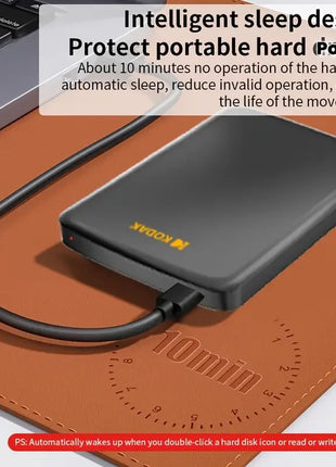 KODAK P150 Disco rigido esterno portatile da 2,5" 1TB/500GB USB 3.0 - Trasmissione veloce per PC, laptop, smartphone e archiviazione