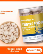 BESSN Aquatic Turtle Food - High Protein Freeze-Dried Shrimp&Meat Mix for Red-Eared Slider,Snapping Turtle&Terrapin - Riparo82