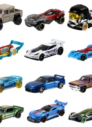 5 pezzi a caso Mattel Pack Hot Wheels Toy Car Factory scala fresca design raffinato veicolo a tema moda adatto per la raccolta - riparo82