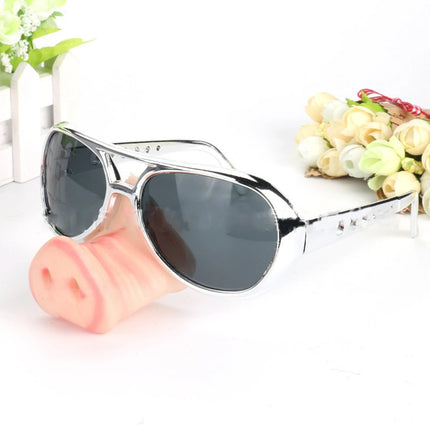 Creative Pig Nose Toy Glasses Ghost Festival Ball Costume Funny Glasses Birthday Dress Up Photo Props Happy Halloween Kids Gift