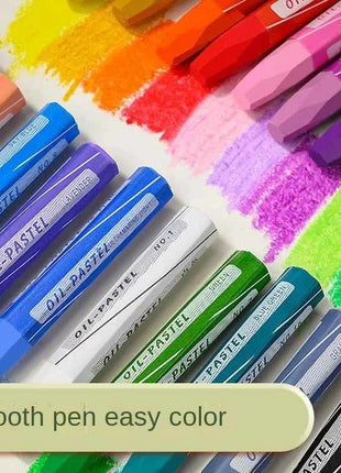 36 Colors Crayons Non Toxic Washable Oil Pastel for Kids,Art Supplies Drawing Coloring Crayon Set,Gift for Boys Girls