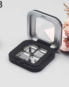 Empty Eyeshadow Palette Eye Makeup Storage Dish For Girl Makeup Beginners DIY Eye Shadow Portable Storage Box Cosmetic Container