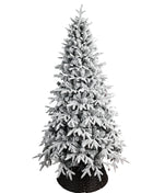 2025 Nuovo albero di Natale rosa floccato misto Pe Decorazione domestica di lusso di fascia alta Decorazione del supermercato dell'hotel