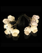 1.5M 10LED Halloween LED Light String Horror Eyeballs Pumpkin Spider Bat Skull Lamp Trick Or Treat Happy Halloween Party Decor - Riparo82