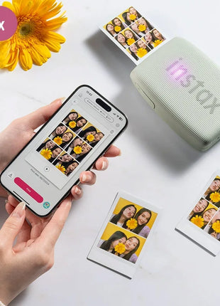 Stampante originale Fujifilm Instax Mini Link 2/Link 3 Stampanti per fotocamere Instax (20/40 fogli di pellicola bianca Instax Mini)