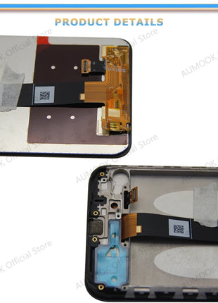 6.53 "IPS LCD Per Xiaomi Redmi 9A 9C Display LCD Touch Screen Digitizer Assembly M2006C3LG M2006C3MG LCD Parti di Ricambio - riparo82