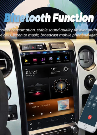 Tesla Style 13.6inch Android Screen GPS Navigation Carplay Autoradio For Ford Edge 2015-2019 Stereo Car Multimedia Video Player - Riparo82