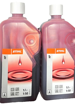 STIHL oil for 2T engines. Pack of 2 liters. Stihl HP mineral oil is for 2-stroke engines that allows to be mixed with all fuels and used in tools of this brand: chainsaws, - Riparo82