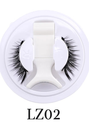1 Pair Magnetic False Eyelashes Handmade 3D Natural False Eyelashes Reusable Magnetic Eyelashes Tweezers Set Makeup Tools - Riparo82