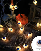 1pc Halloween String Lights Battery Powered Halloween Indoor Outdoor Lighting For Home Bedroom Birthday Party Theme Party - Riparo82