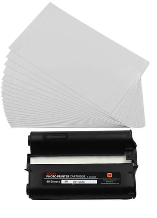 Stampante fotografica mobile originale Kodak PD450W Carta fotografica a colori dedicata Laminazione automatica da 6 pollici per stampante dock 460 480