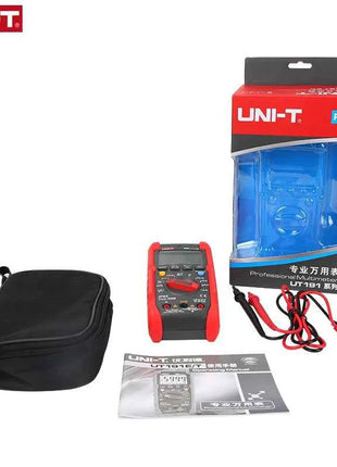 UNI-T Tester Цифровой мультиметр Profesional UT191T UT191E True RMS Auto Range DMM 20A Амперметр 600 В Счет 6000 DC AC Конденсат