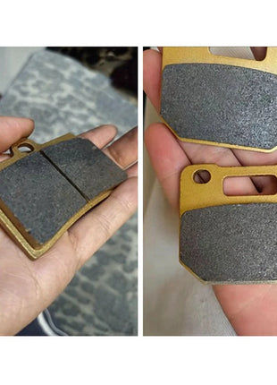 Pastiglie freno sinterizzate in metallo rame ad alte prestazioni per moto per pinza freno di montaggio Adelin/Rpm/Frando/Brembo 82/84/40/100mm