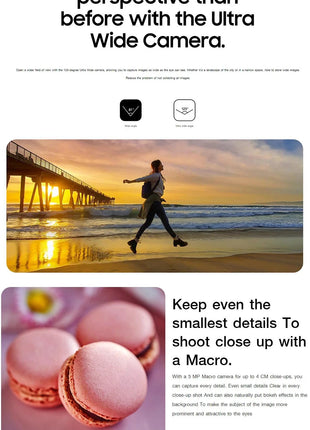 Samsung Galaxy A71 5G Smart Android Phone da 6,7 pollici 6 GB RAM 128 GB ROM Versione USA Telefono Samsung 64 MP 4500 mAh NFC Sblocco originale - riparo82